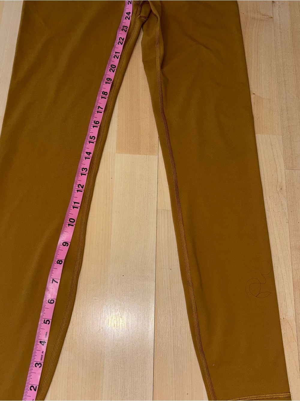 Vuori Rib Studio Legging Size XS DARK GOLDEN Women Performance Leggings *FLAW - Picture 9 of 12